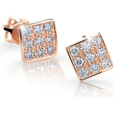 Cutie Jewelllery Diamonds Diamantové náušnice z růžového zlata DZ6420-2096R