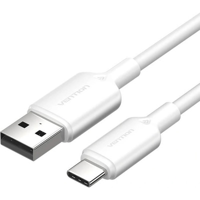 Vention CTQWF USB 2.0 A Male to C Male 3A, 1m, bílý