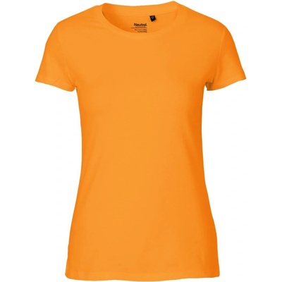 Neutral Tričko O81001 z bio bavlny krátký rukáv dámské COT-778101z9000 Oranžová okay