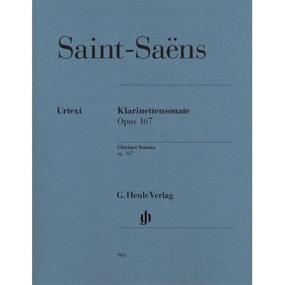 Clarinet Sonata Op.167 noty pre klarinet a klavír