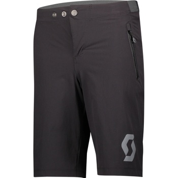 Scott Shorts Jr Trail 10 ls/fit w/pad Black