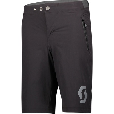Scott Shorts Jr Trail 10 ls/fit w/pad Black