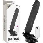  Вибратор с вакуумна основа, 12 режима, 20см. - Basecock Twix 4 (D-223005)