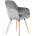 Carmen Трапезен стол Carmen 9970 - сив