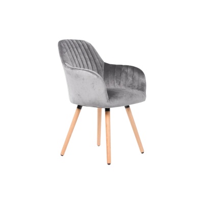 Carmen Трапезен стол Carmen 9970 - сив