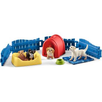 Schleich Комплект фигурки Schleich Farm Life Dogs - Кучешка кошарка (42480)