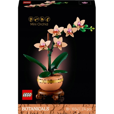 LEGO Botanicals 10343 Miniaturní orchidej – Zboží Dáma