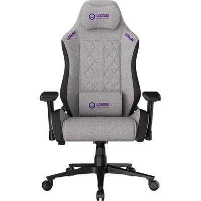 LORGAR CHA41, Ergonomic Gaming Chair Advanced, premium anti-stain fabric, Grey (LRG-CHA41-GY)