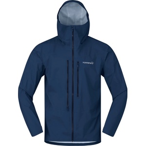 Norrøna Мъжко водоустойчиво яке Norrøna Falketind Dri1 Jacket Waterproof jacket - Indigo Night - размер S (002-3472-0211)