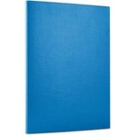 Office Products Folder with Velcro PP, A4/1.5cm, 3-cut, blue