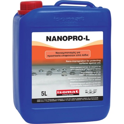 ISOMAT NANOPRO-L - Nano-impregnácia na ochranu povrchov pred olejom Farba: Biela (Transparentná po zaschnutí), Objem: 5 l