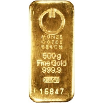 Münze Österreich zlatý slitek 500 g