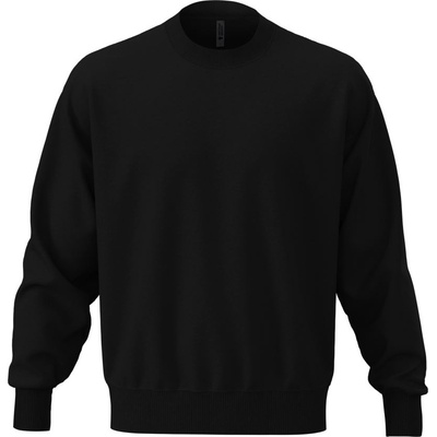 Next Level Apparel n 9007 / Унисекс суитшърт с голям размер, изработен от плътен памук - черен s (08900700201)