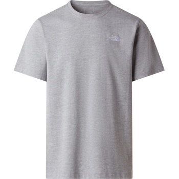 The North Face Мъжка тениска The North Face Evolution Simple Dome Short Sleeve T-shirt - Pale Grey Heather (216-7971-0813)