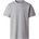 The North Face Мъжка тениска The North Face Evolution Simple Dome Short Sleeve T-shirt - Pale Grey Heather (216-7971-0813)