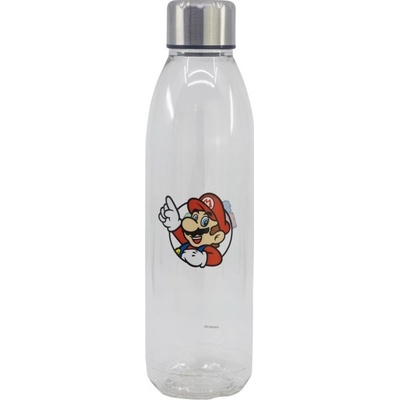 Stor plastová fľaša na vodu Super Mario 980 ml