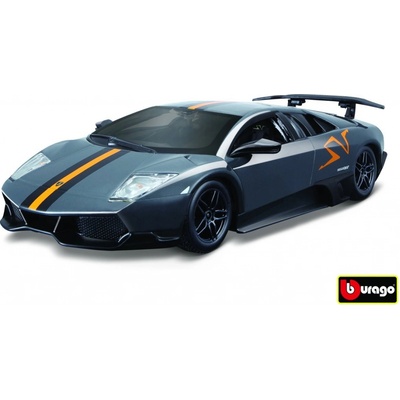 Bburago Lamborghini Murciélago LP 670 4 SV China LE metalíza šedá 1:24
