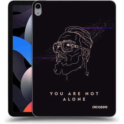 Picasee silikónový prehľadný obal Apple iPad Air 4 10.9 2020 You are not alone