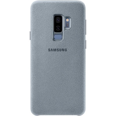 Samsung Alcantara Cover EF-XG965AMEGWW - оригинален кейс от алкантара за Samsung Galaxy S9 Plus (светлосин)