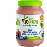 BioNino БИО оризова каша с горски плодове 4м+ 190 г