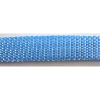 Polypropylénový popruh - svetlo modrá - šírka 3 cm