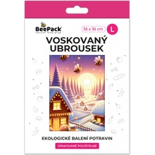 Beepack Voskovaný ubrousek VČELÍ VÁNOCE 36x36 cm