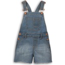 Minoti kraťasy dívčí džínové s elastenem šedá