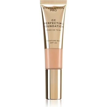 Revolution Multifunkční make-up pro suchou až kombinovanou pleť SPF30 CC Cream Perfecting Foundation F3 26 ml