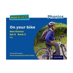 Read Write Inc. Phonics: Blue Set 6 Non-fiction 3 On Your Bike | Gill Munton (ISBN: 9780198373797)