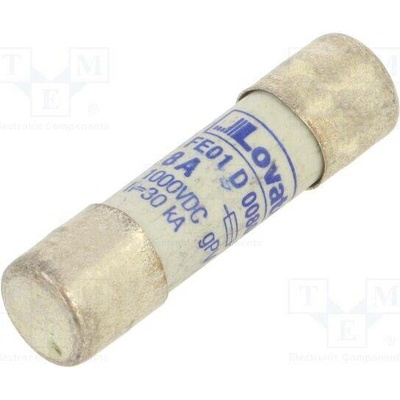 LOVATO ELECTRIC FE01D00800 Pojistka: tavná; 8A; 1kVDC; gPV; 10x38mm