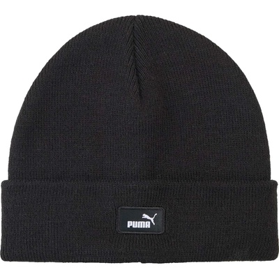 Detská zimná čiapka Puma CLASSIC LOW CROWN BEANIE JR Čierna Biela