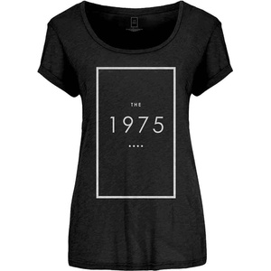 The 1975 Original Logo Black S Дамски Риза (1975TS03LB01)