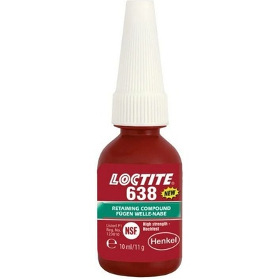 Loctite 638 Vysokopevnostní upevňovač spojů 10 ml