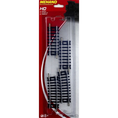 Mehano HO Koľajnice 2 x jednoduché 3' (76.2 mm) 2 x arch 10R457 2 mm