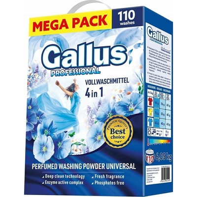 Gallus univerzální prací prášek 6,05 kg 110 PD