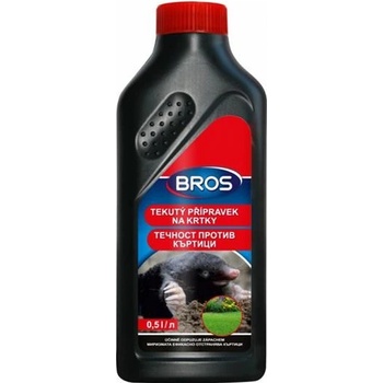 Bros tekutý prípravok odpudzovač na krtkov 500 ml