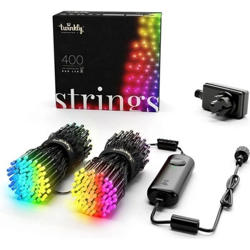Twinkly Strings 400 ks 32 m múdre žiarovky na stromček RGB Wi-Fi Bluetooth TWS400STP-BEU