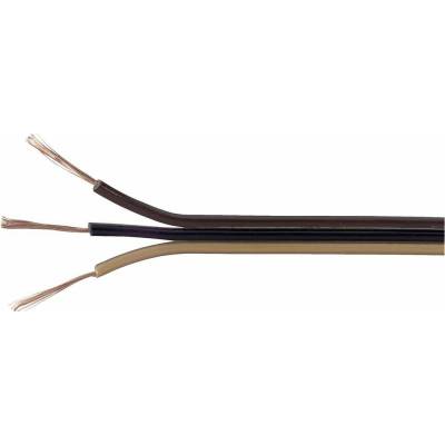Tru Components 1567057 lanko 3 x 0.14 mm² svetlohnedá čierna tmavohnedá 25 m
