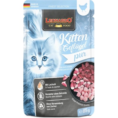 Leonardo Kitten drůbeží 85 g