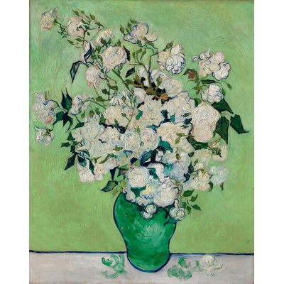 Plagát, Obraz - Roses (1890), Vincent van Gogh, 30 × 40 cm