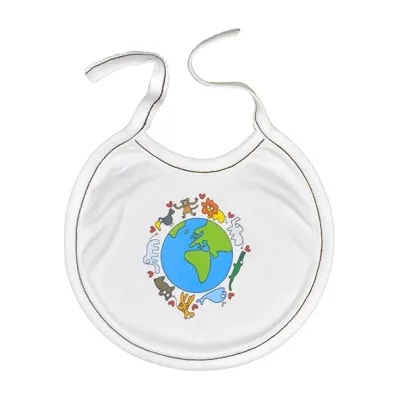 For Babies Бебешки лигавник с връзки For Babies - Global (00011 b)