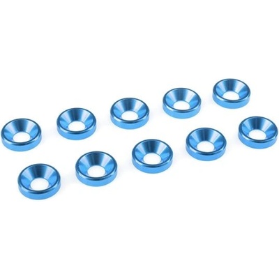 Revtec Подложка за зап. винт m4 алуминий синя (10)