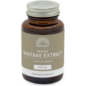 Mattisson Healthstyle Organic Shiitake Extract 400 mg [60 капсули]