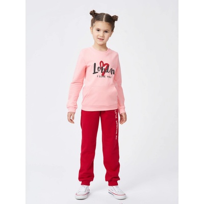 Winkiki Dívčí tepláky bordo Bordo