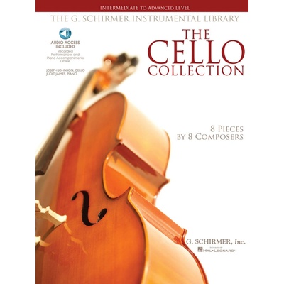 THE CELLO COLLECTION intermediate advanced + Audio Online / violoncello + klavír – Zboží Dáma