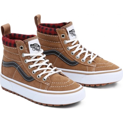 Vans Kids Sk8-Hi MTE 1 plaid brown/black