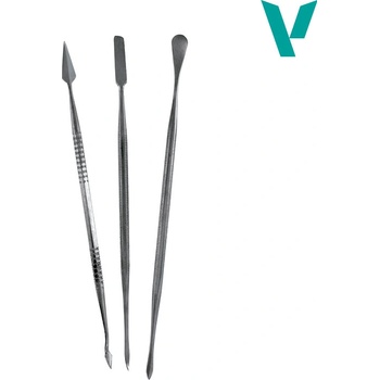 Vallejo T02002 Sada 3 nerezových dlátek