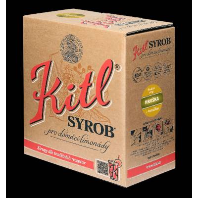 Kitl Syrob Hruška s vanilkou 5 l