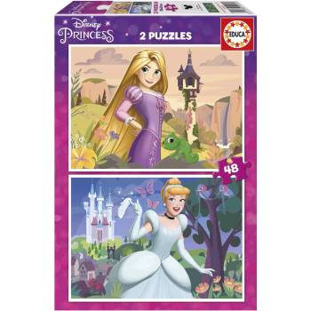 Educa - Puzzle 2x48 Disney Princess - 40 - 99 piese