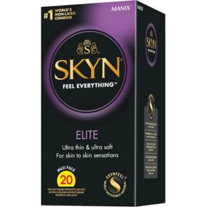 Manix SKYN Elite - ултра тънък презерватив без латекс (20 бр. ) - lovesexshop